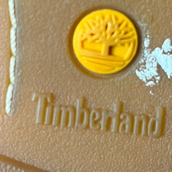 TIMBERLAND Brown Leather Thong Chain Detail ‎ Sandals Size 8 - Picture 7 of 8